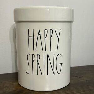 Rae Dunn Happy Spring Utensil Crock